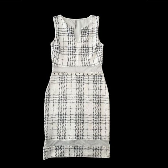 Flamingo brand dress with mesh waist Sz Med - Picture 10 of 10